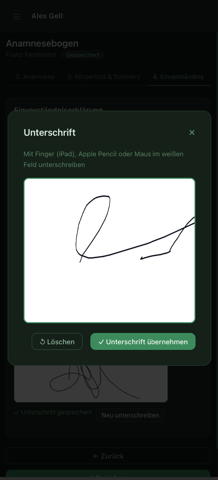 Einverständnis Handy
